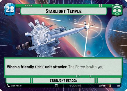 Starlight Temple // Shield (Hyperspace) (288 // T02) - Legends of the Force