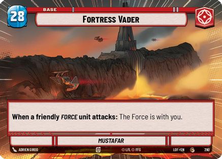 Fortress Vader // Force (Hyperspace) (290 // T04) - Legends of the Force