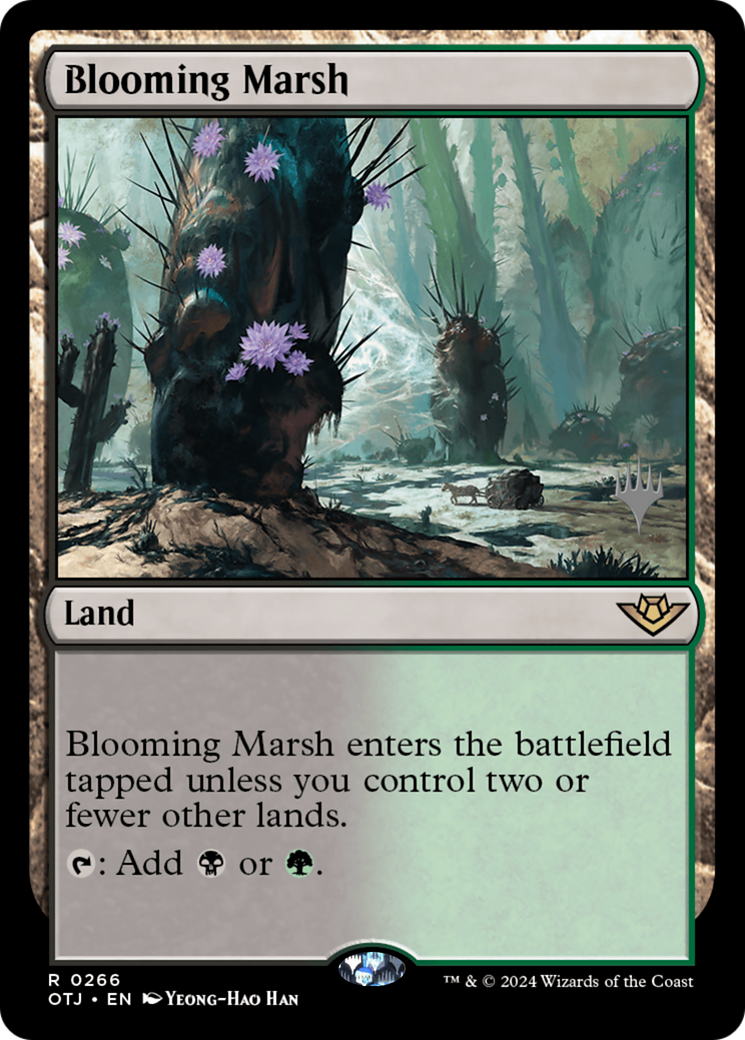 Blooming Marsh (PPOTJ-266) - Outlaws of Thunder Junction Promos