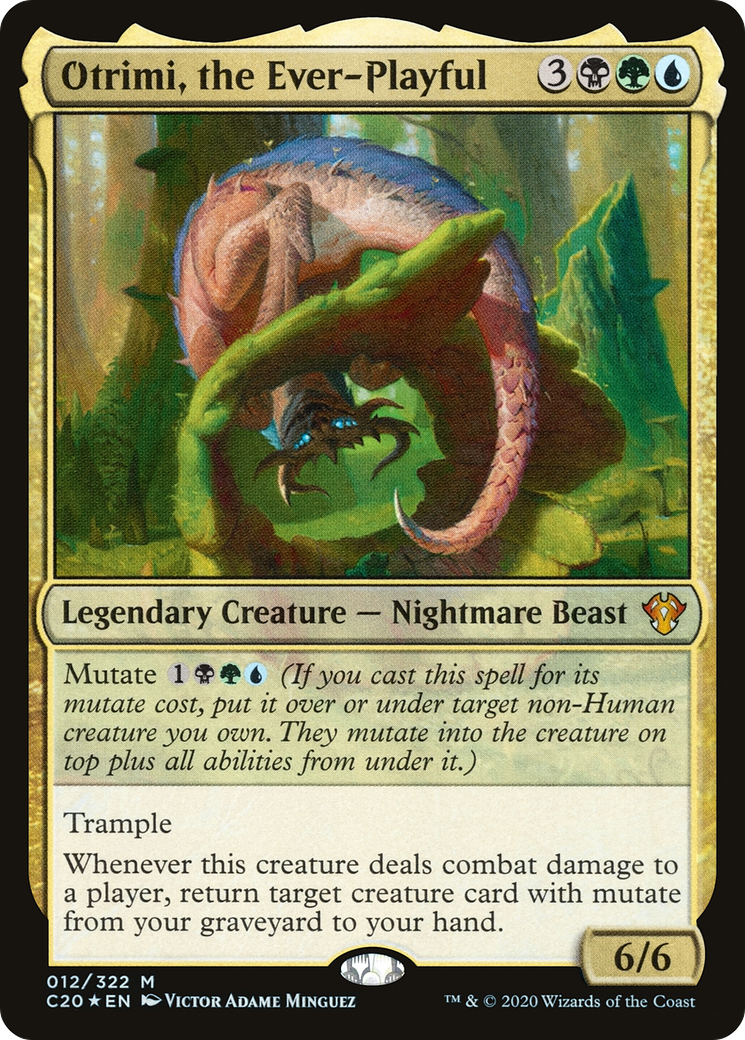 Otrimi, the Ever-Playful (C20-012) - Commander 2020 Foil