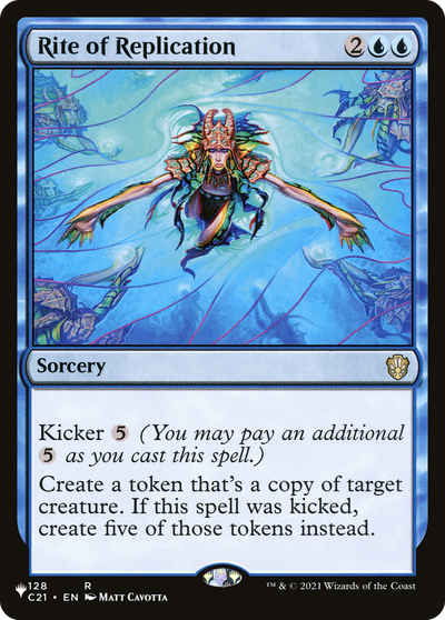 Rite of Replication (C21) (LIST-128/081) - The List
