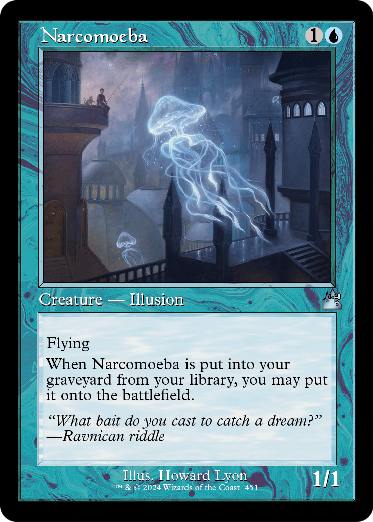 Narcomoeba (Retro Frame) (RVR-451) - Ravnica Remastered Foil