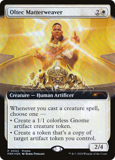 Oltec Matterweaver (Extended Art) [Wizards Play Network 2024]