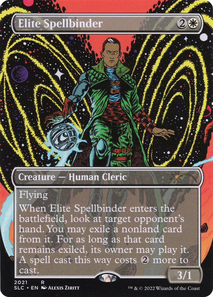Elite Spellbinder (SLC-2021) - Secret Lair Countdown Kit (Borderless) Foil