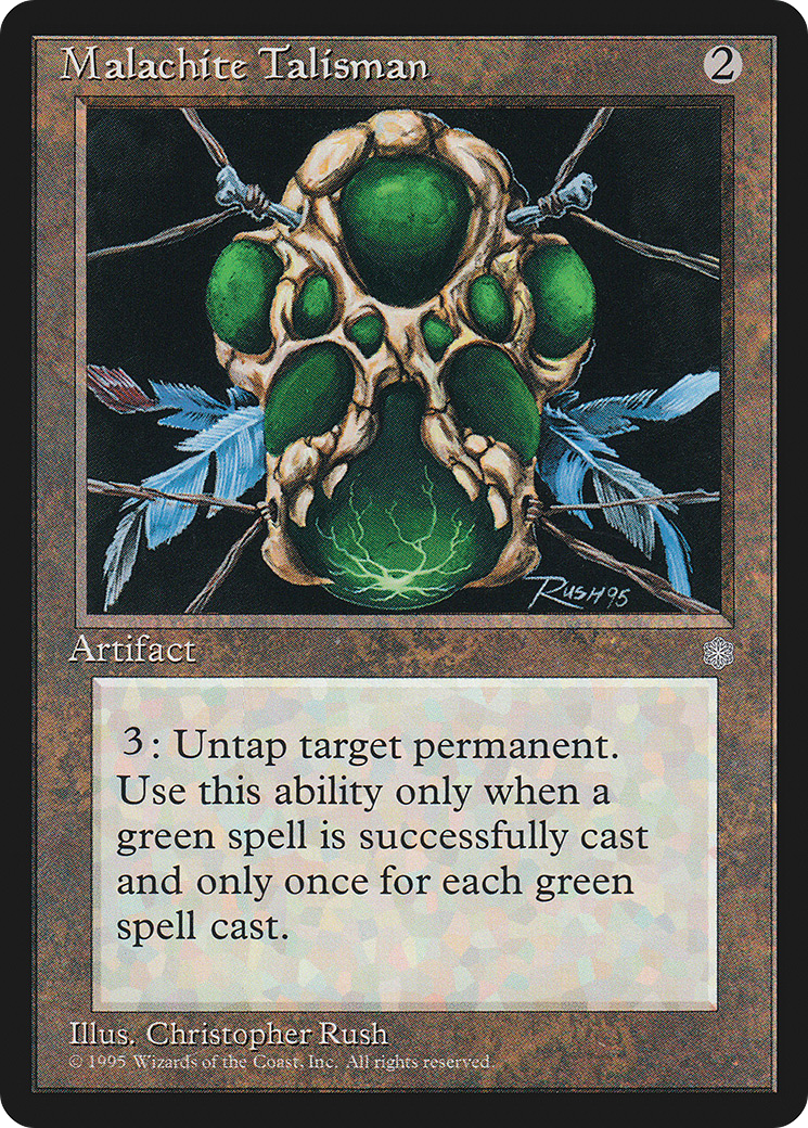 Malachite Talisman (ICE-) - Ice Age