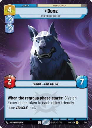 Dume - Redeem the Future (Hyperspace) (319) - Legends of the Force