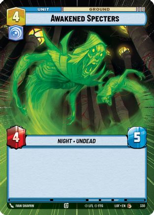 Awakened Specters (Hyperspace) (330) - Legends of the Force