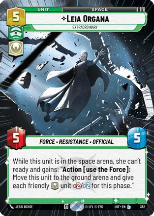 Leia Organa - Extraordinary (Hyperspace) (362) - Legends of the Force