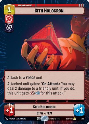 Sith Holocron (Hyperspace) (402) - Legends of the Force