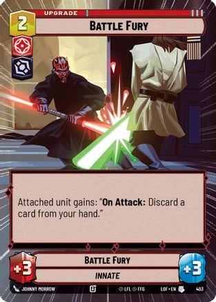 Battle Fury (Hyperspace) (403) - Legends of the Force