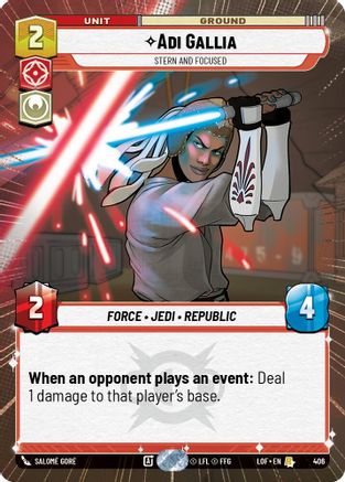 Adi Gallia - Stern and Focused (Hyperspace) (406) - Legends of the Force