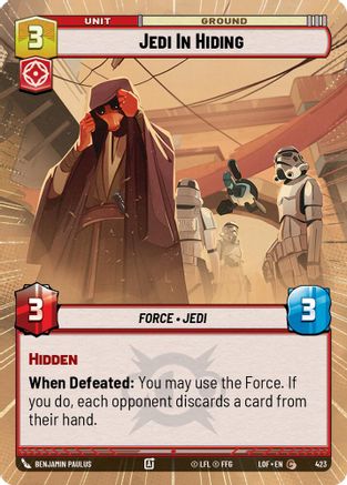 Jedi In Hiding (Hyperspace) (423) - Legends of the Force
