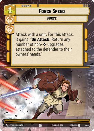 Force Speed (Hyperspace) (469) - Legends of the Force