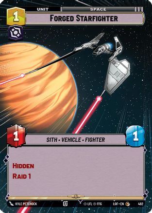 Forged Starfighter (Hyperspace) (492) - Legends of the Force