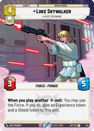 Luke Skywalker - A Hero's Beginning (Hyperspace) (513) - Legends of the Force