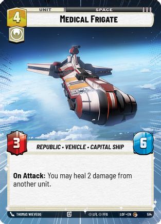 Medical Frigate (Hyperspace) (514) - Legends of the Force