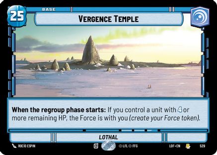 Vergence Temple (Foil) (529) - Legends of the Force Foil