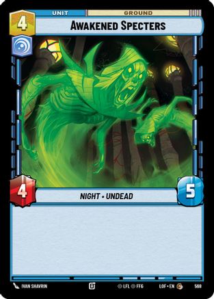 Awakened Specters (Foil) (568) - Legends of the Force Foil