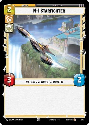 N-1 Starfighter (Foil) (694) - Legends of the Force Foil