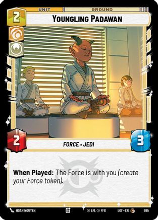 Youngling Padawan (Foil) (695) - Legends of the Force Foil