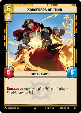 Sorcerers of Tund (Foil) (716) - Legends of the Force Foil