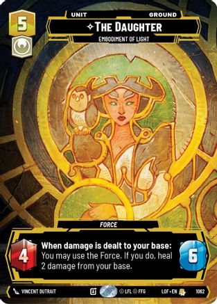 The Daughter - Embodiment of Light (Prestige) (1062) - Legends of the Force