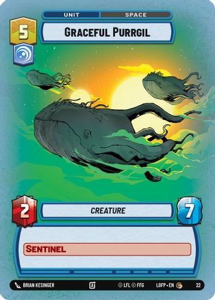 Graceful Purrgil (Foil) (22) - Organized Play Promos Foil