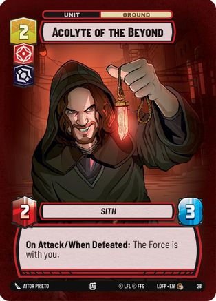 Acolyte of the Beyond (Foil) (28) - Organized Play Promos Foil