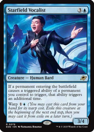 Starfield Vocalist (EOE-078) - Edge of Eternities Foil