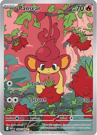 Pansear (099/086) [Scarlet & Violet: White Flare]