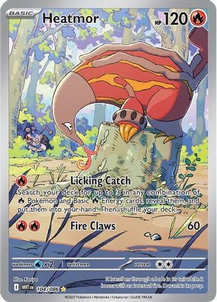 Heatmor (104/086) [Scarlet & Violet: White Flare]