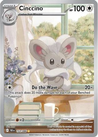 Cinccino (153/086) [Scarlet & Violet: Black Bolt]