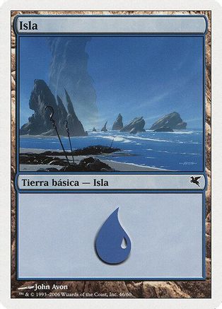 Island (Spanish) - "Isla" (E46) (PSAL-E46) - Magic Encyclopedia 2005 (Salvat/Hachette)