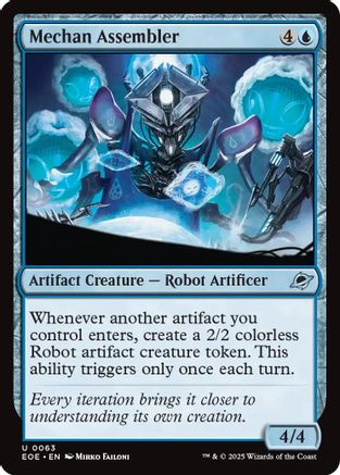 Mechan Assembler (EOE-063) - Edge of Eternities Foil