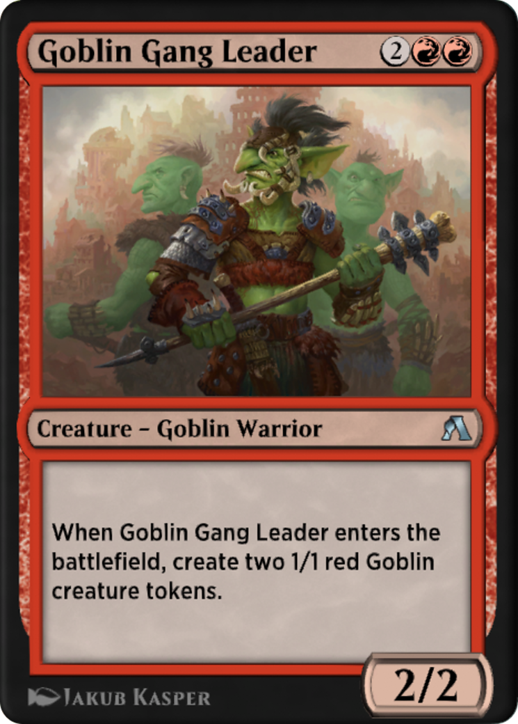 Goblin Gang Leader (XANA-040) - Arena New Player Experience Extras