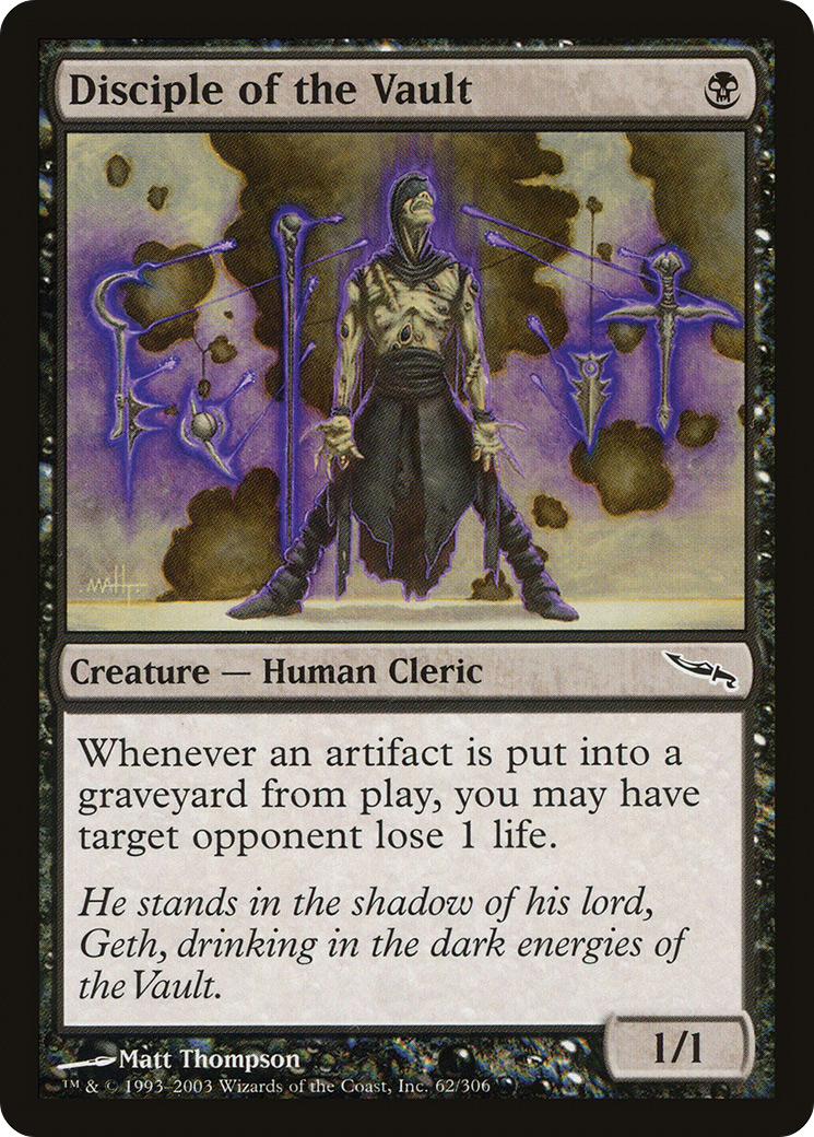 Disciple of the Vault (MRD-062) - Mirrodin