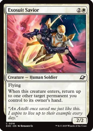 Exosuit Savior (EOE-016) - Edge of Eternities