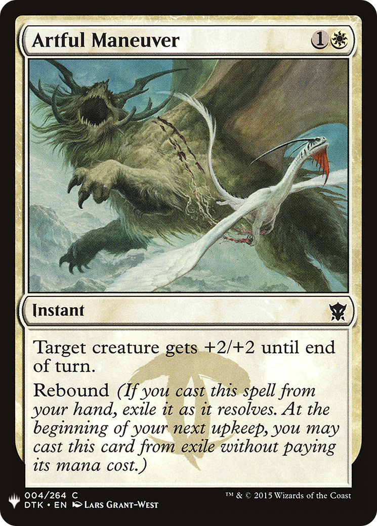 Artful Maneuver (LIST-DTK-4) - The List
