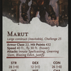 Marut // Marut (ACLB-021) - Battle for Baldur's Gate Art Series (Borderless) Foil