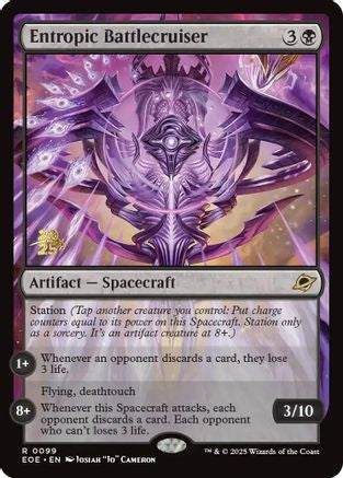Entropic Battlecruiser (PRE-099) - Prerelease Cards Foil