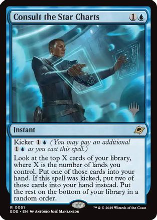 Consult the Star Charts (PPEOE-051) - Promo Pack: Edge of Eternities Foil