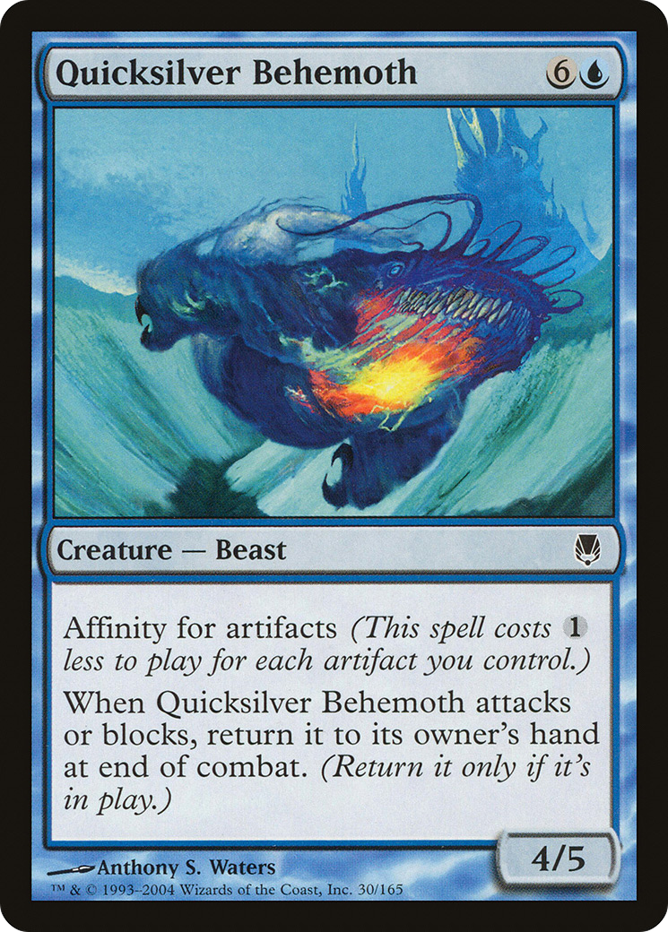 Quicksilver Behemoth (DST-030) - Darksteel