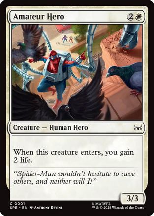 Amateur Hero [Marvel's Spider-Man: Eternal-Legal]