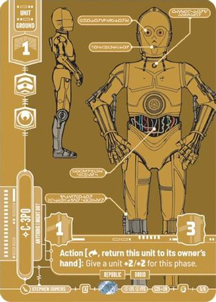 C-3PO - Anything I Might Do? (5/6) - 2025 Convention Exclusive Foil