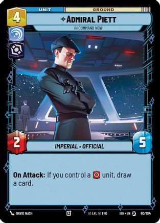 Admiral Piett - In Command Now (60/104) - Intro Battle Hoth
