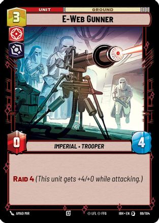 E-Web Gunner (69/104) - Intro Battle Hoth