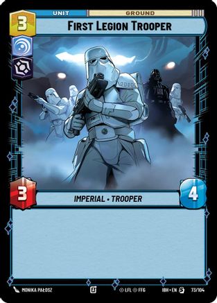 First Legion Trooper (73/104) (73/104) - Intro Battle Hoth