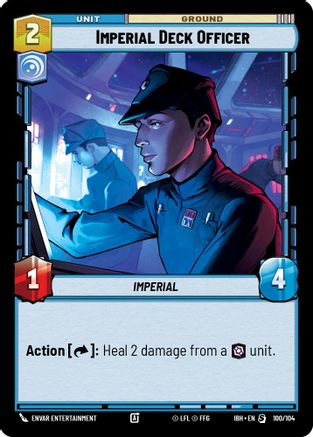 Imperial Deck Officer (100/104) (100/104) - Intro Battle Hoth