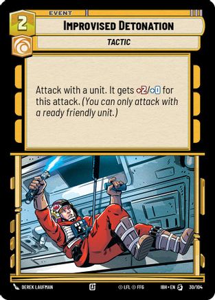 Improvised Detonation (30/104) (30/104) - Intro Battle Hoth