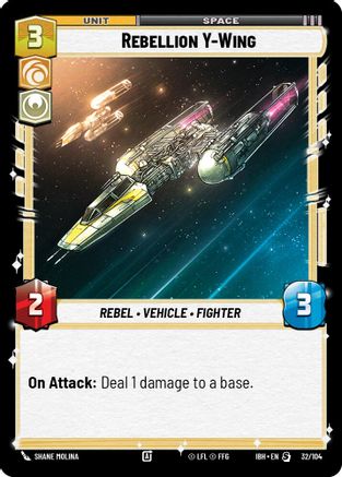 Rebellion Y-Wing (32/104) (32/104) - Intro Battle Hoth